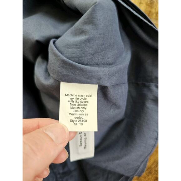 J. Crew Women Dress Size 4 Strapless Pale Blue Tiered 100% Cotton Cocktail Party - Picture 10 of 10